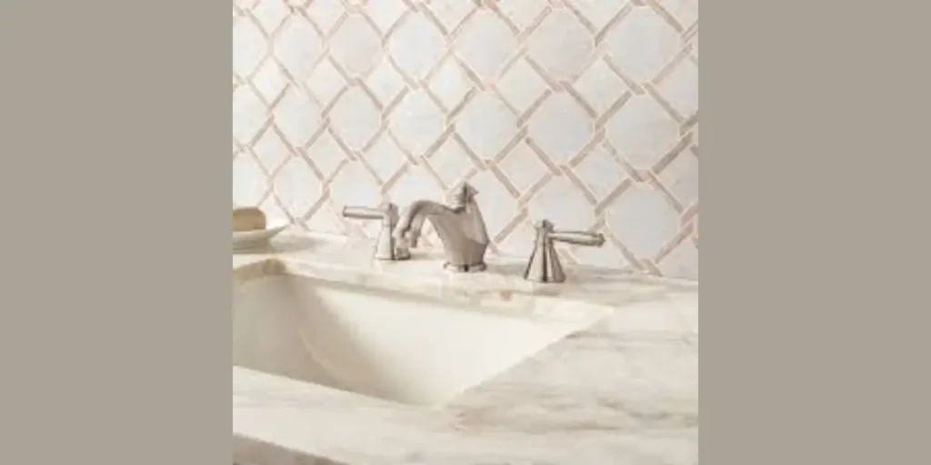 Patterned Tile Backsplash