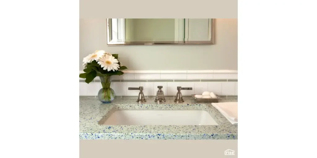 Recycled Glass Countertop