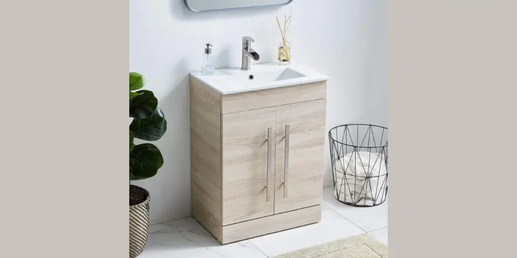 Rustic Wood Sink Vanity
