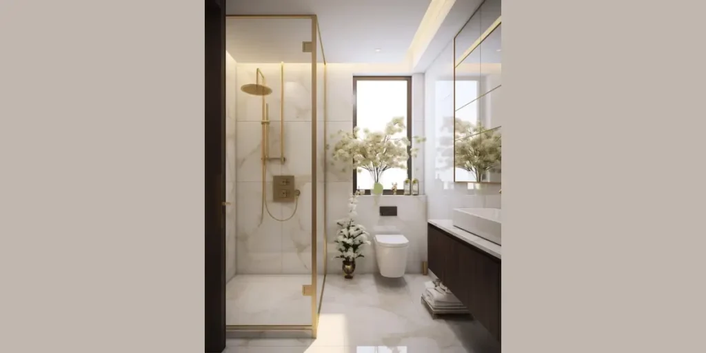 Same Tile on Floor and Walls