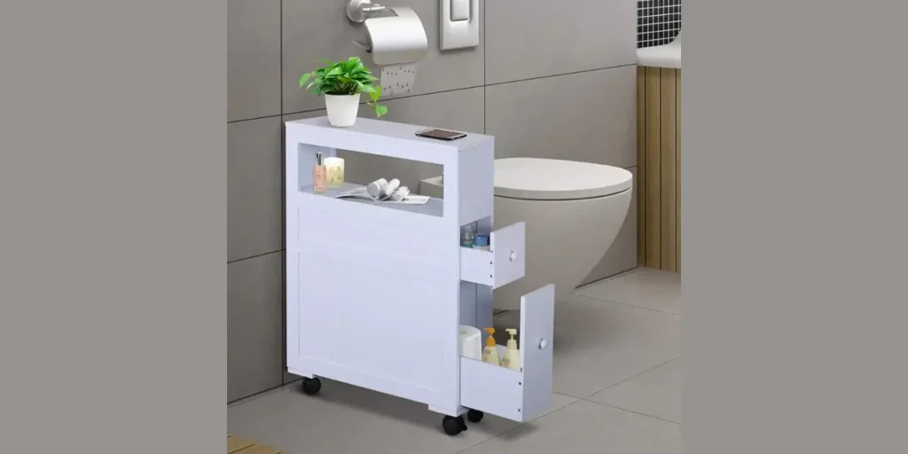 Slim-Depth Cabinets for Tight Bathrooms