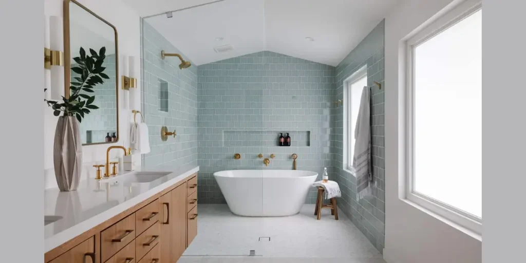 Spa-Inspired Bathroom Interior