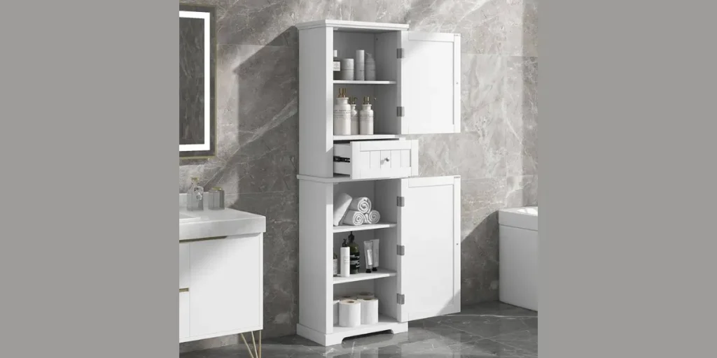 Tall Linen Storage Cabinets