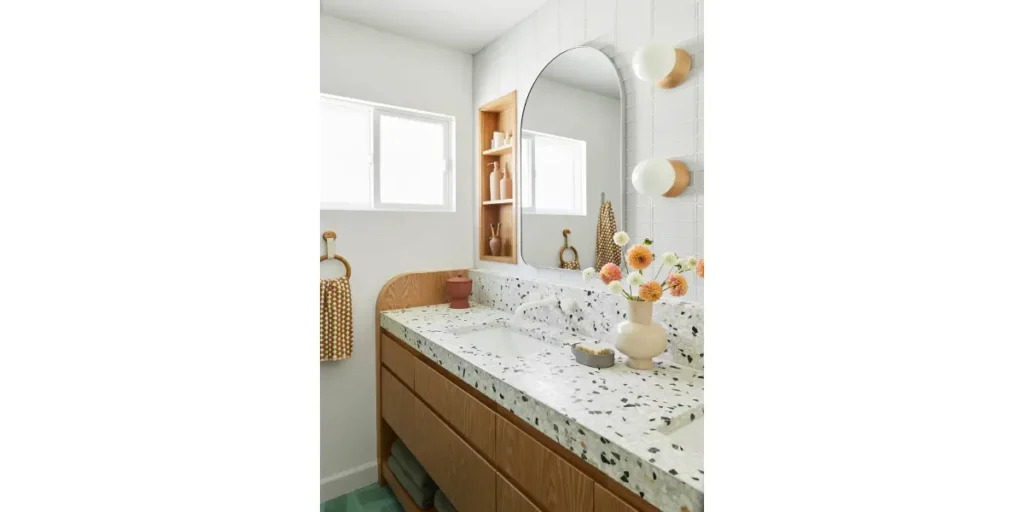 Terrazzo Bathroom Countertop