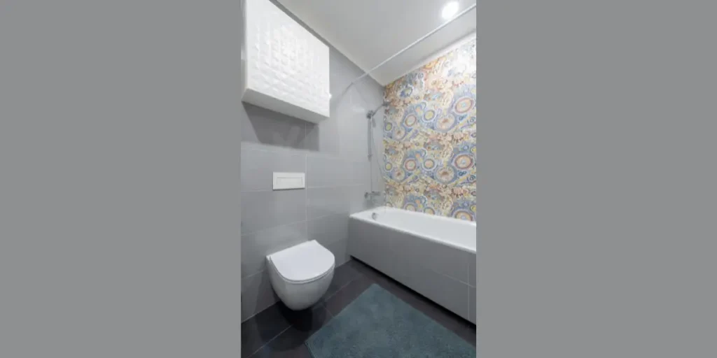 Two-Tone Bathroom Tile Colors