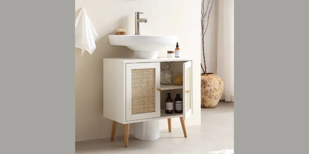 Under-Sink Cabinets for Hidden Storage