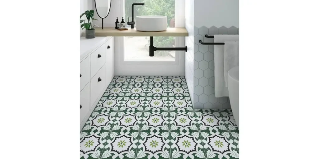 Use Peel-and-Stick Tiles for a Quick Upgrade