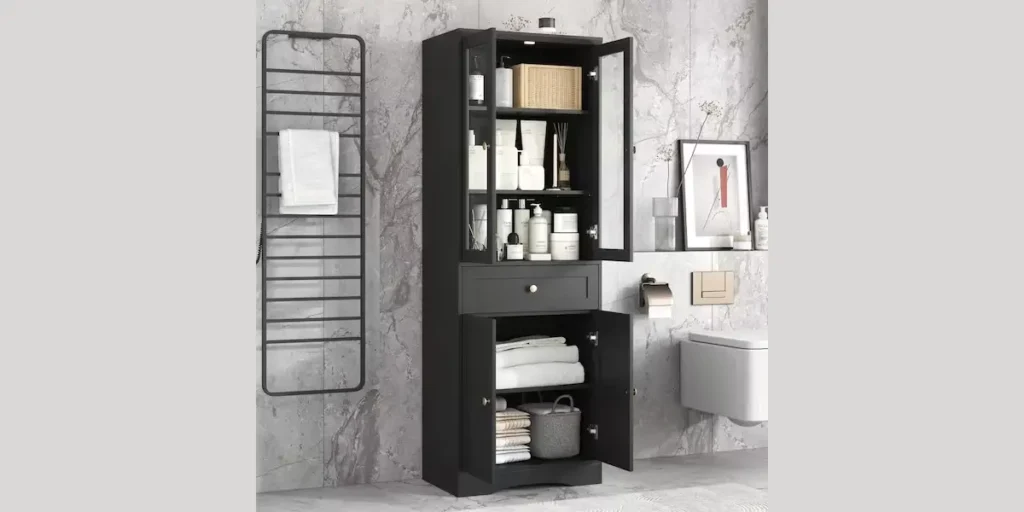 Vertical Storage to Use Wall Height