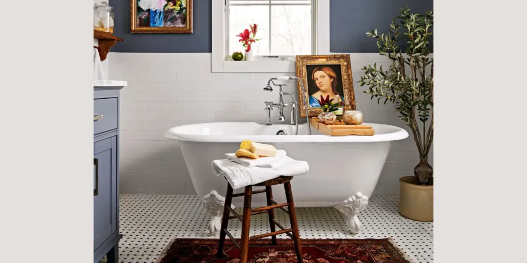 Vintage Bathroom Interior