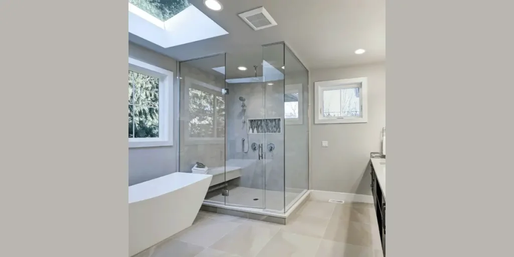 Walk-In Showers with Frameless Glass