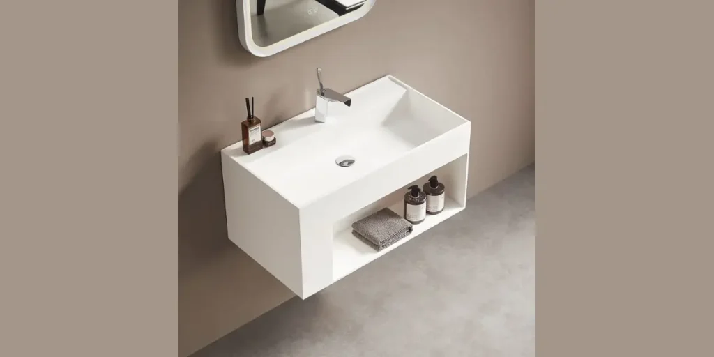 Wall-Mounted Sink for Clean Minimalism