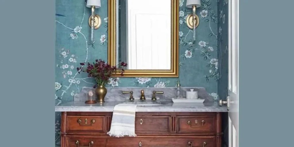 Wallpaper Bathroom Wall Decor