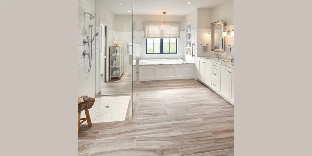 Wood-Look Tile Flooring