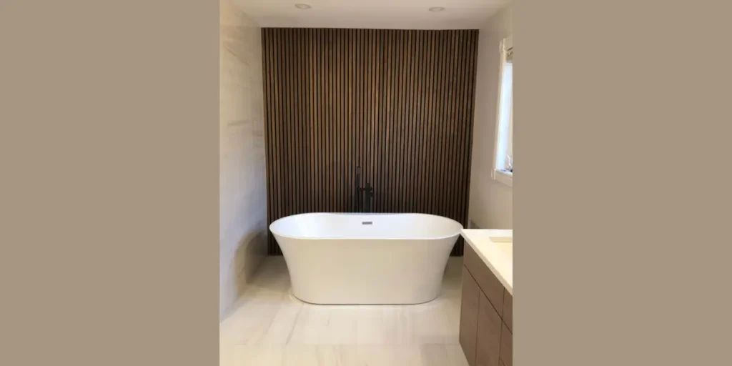 Wood Panel Accent Wall