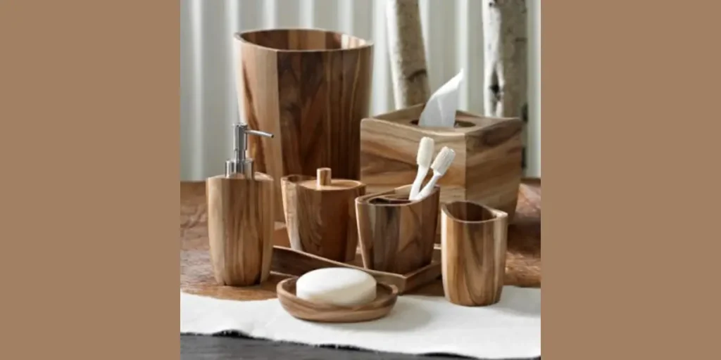 Wooden Bathroom Accessories