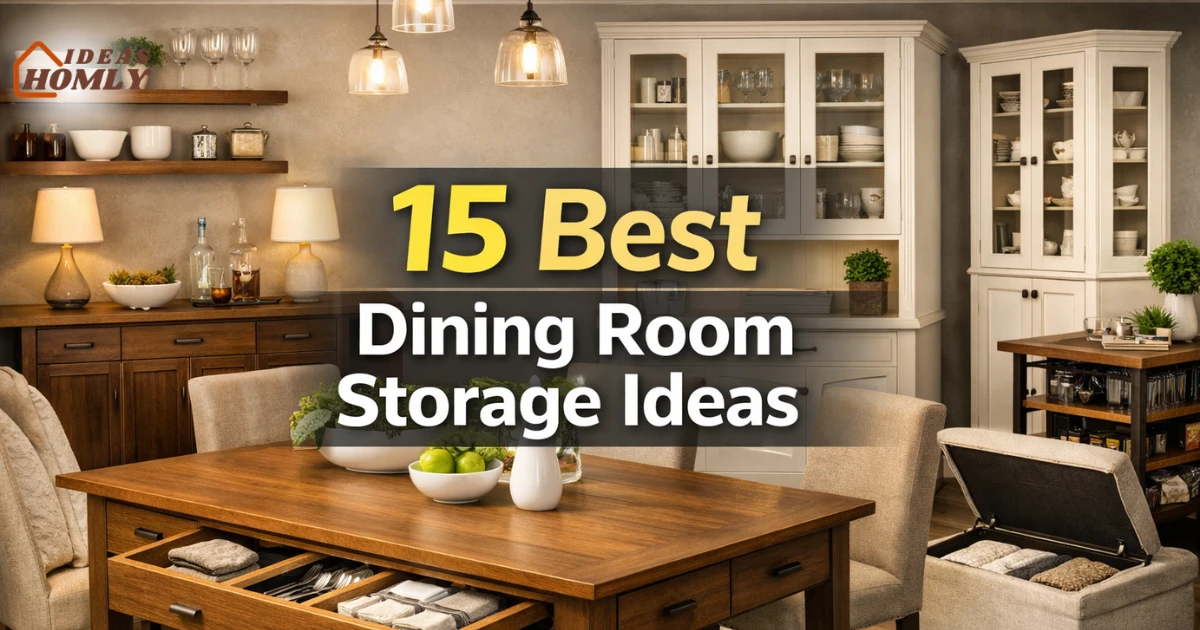 Dining Room Storage Ideas