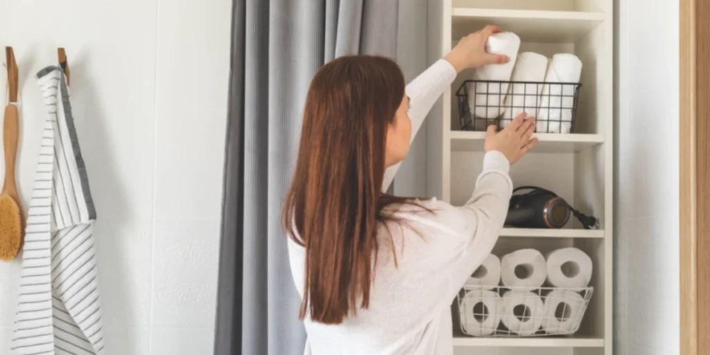 Behind the Door Towel Storage Solutions