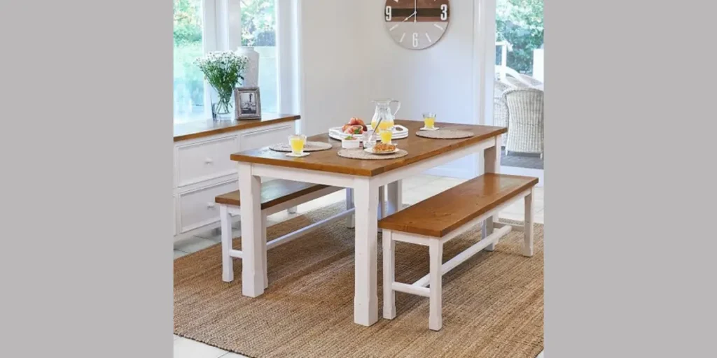 Bench Seating Dining Set