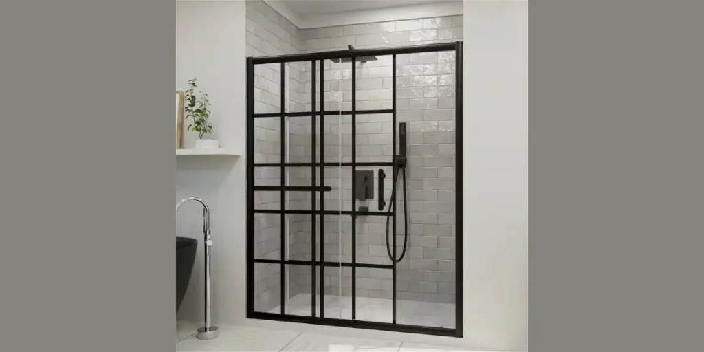 Black Frame Shower Enclosure