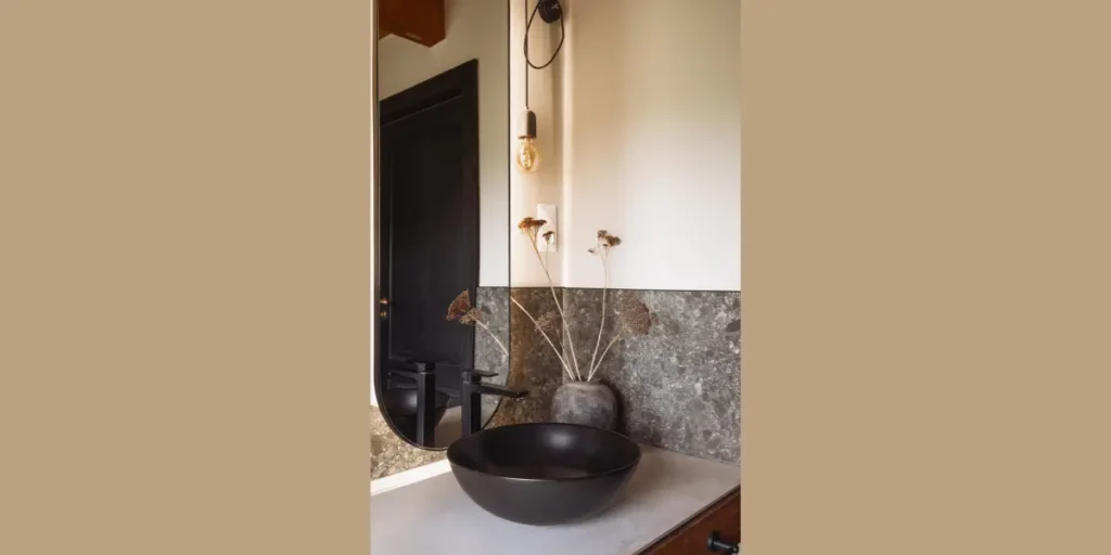 Matte Black Fixtures for Modern Contrast