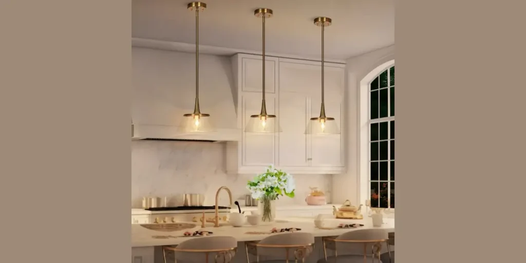 Brass or Gold Statement Fixture