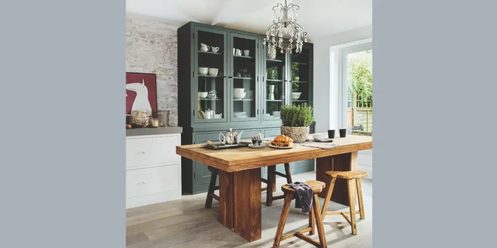 Built In Storage With Clean Lines