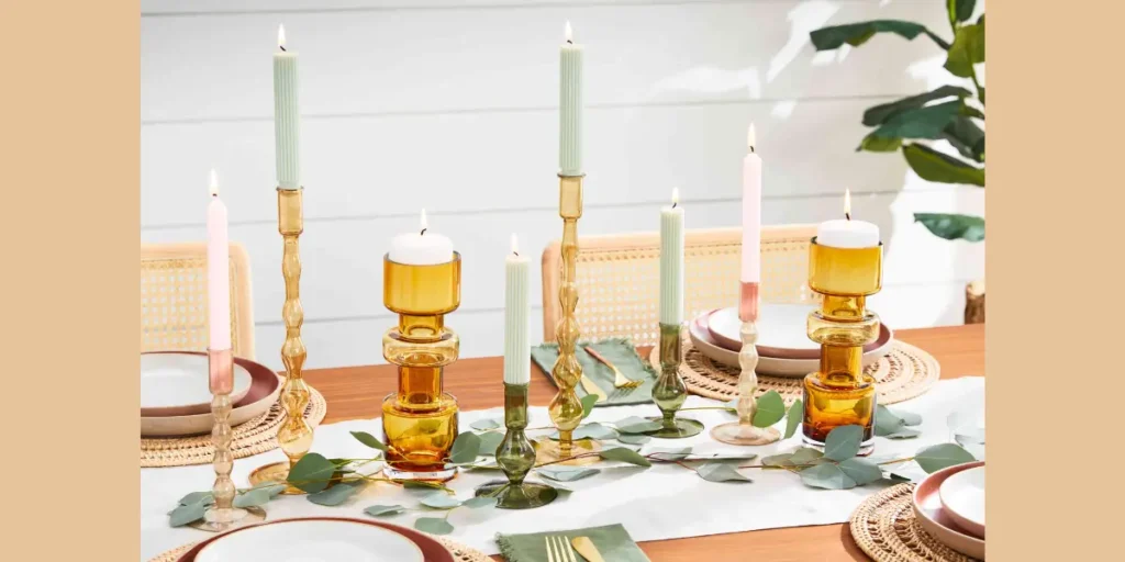 Candle Cluster Arrangement