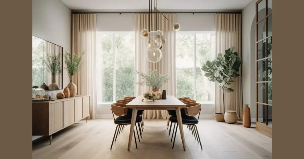 Scandinavian Dining Room Theme