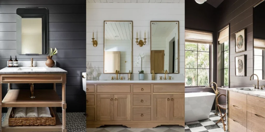 Classic White Horizontal Bathroom Shiplap for a Clean Look