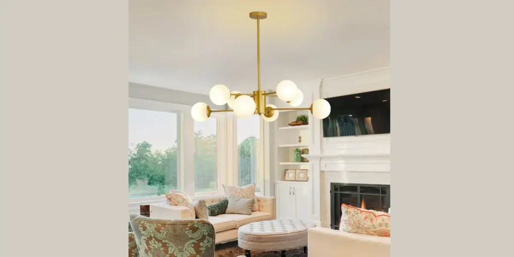 Clustered Glass Globe Pendants