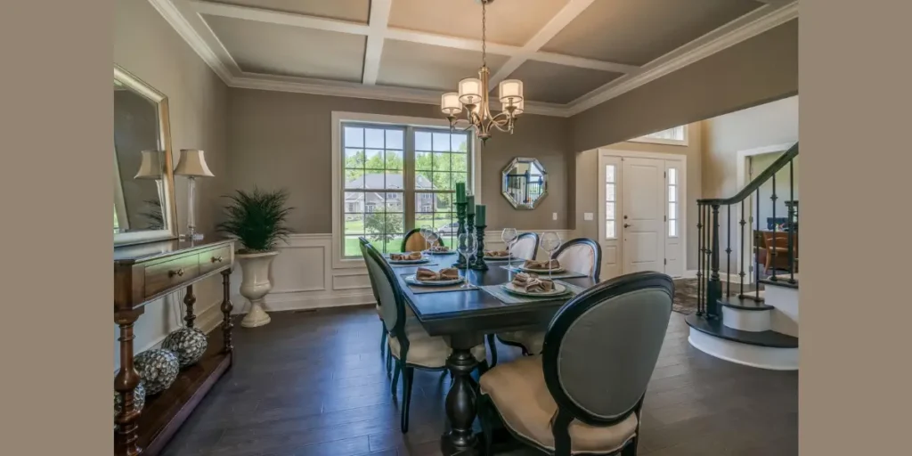 Coffered or Tray Ceiling Detail