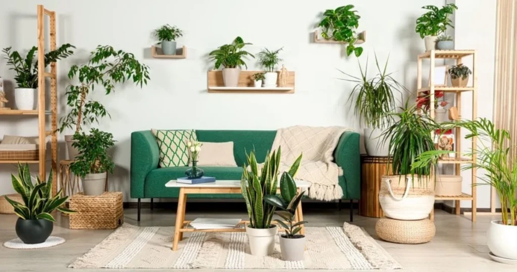 Indoor Plants for Fresh and Lively Apartment Decor