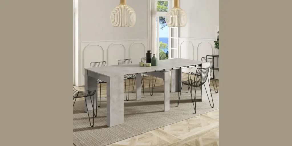 Concrete Minimalist Table