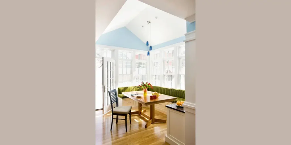 Built In Dining Nook Addition