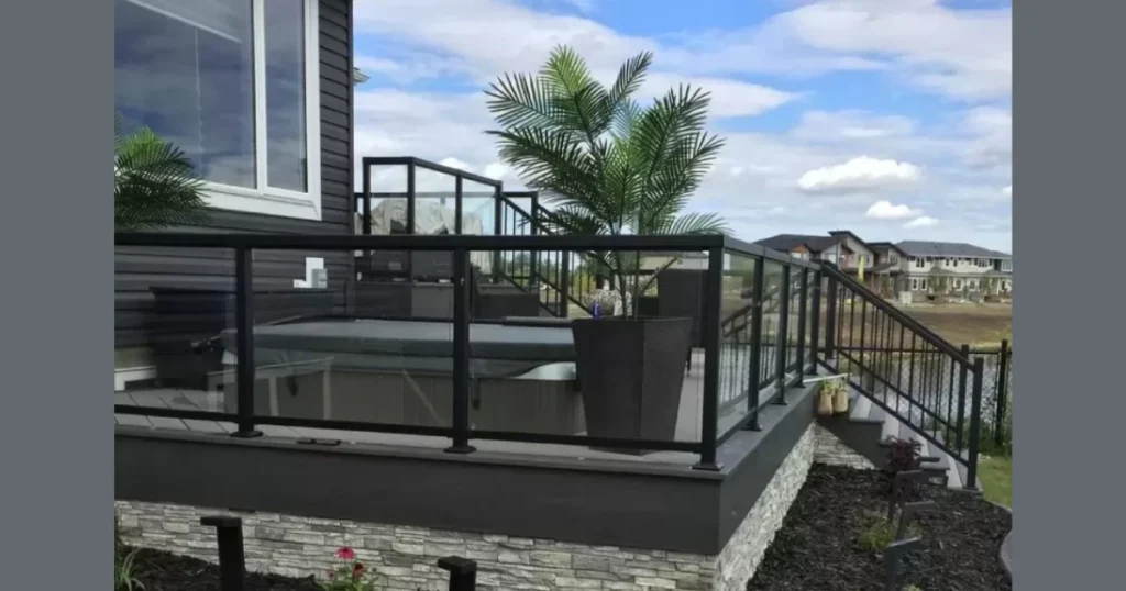 Glass Deck Railing for an Open and Elegant View