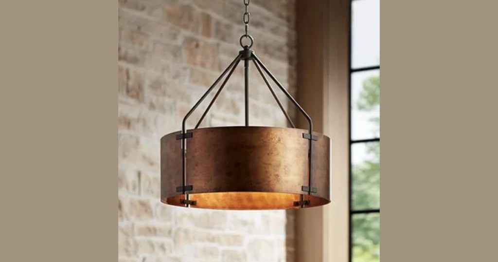 Oversized Drum Pendant for Balanced and Soft Lighting