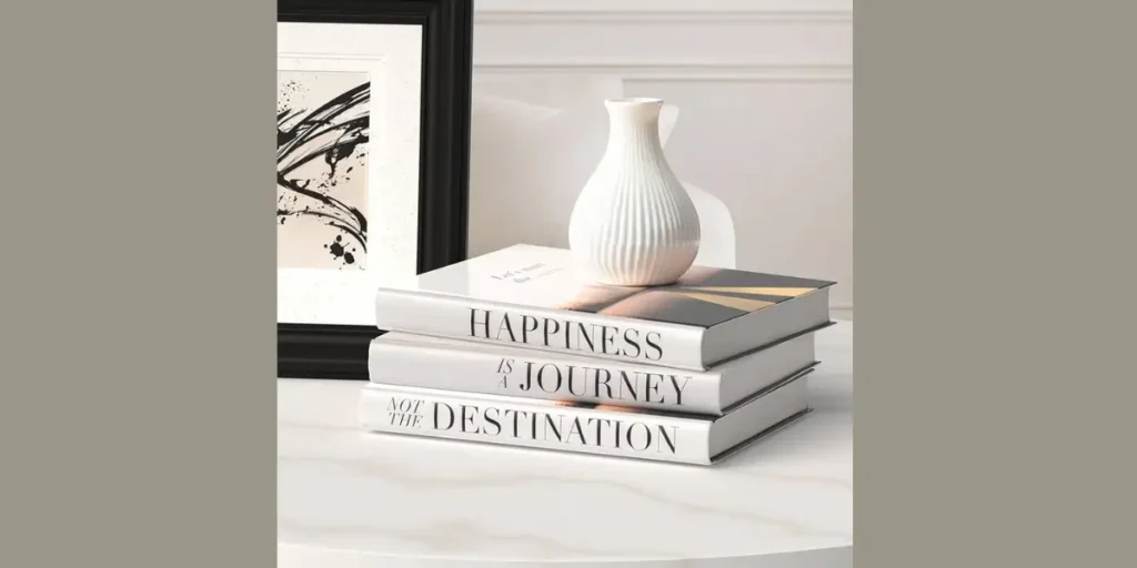  Decorative Book Stack