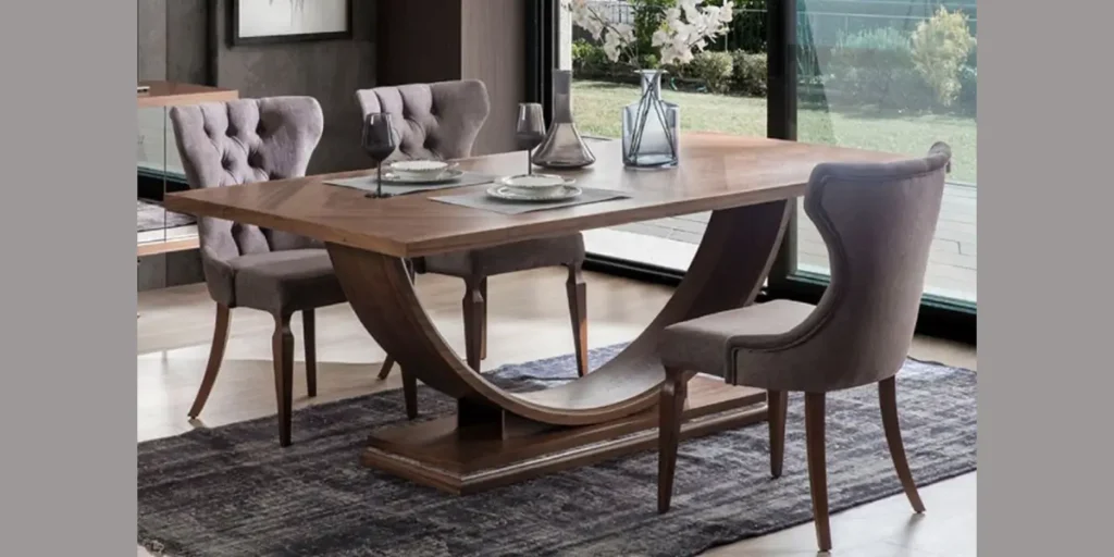 Double Pedestal Classic Table