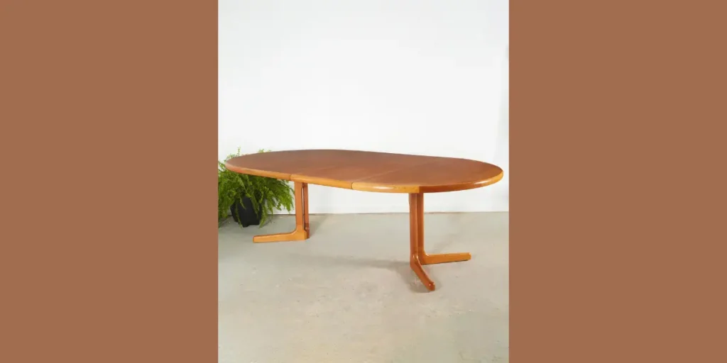 Drop-Leaf Vintage Dining Table