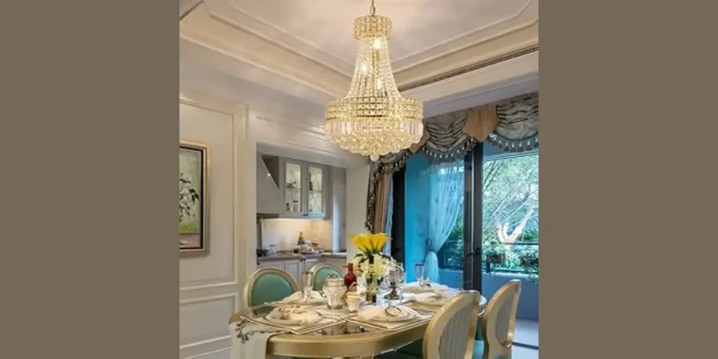 Elegant Crystal Chandelier