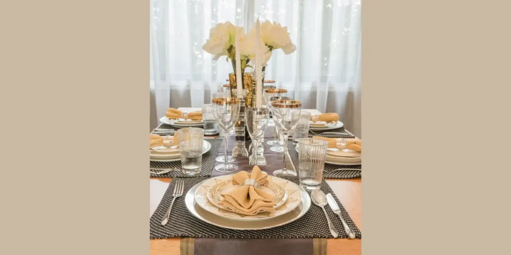 Elegant Formal Dinner Setting