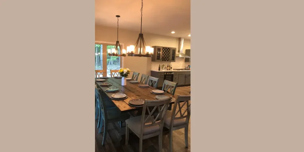 Farmhouse Trestle Base Table