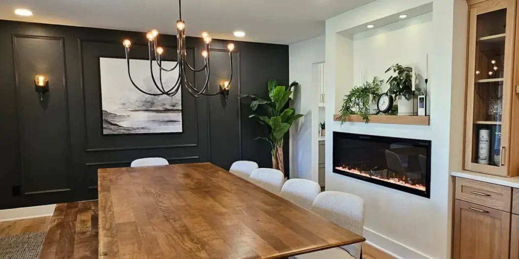 Fireplace as Accent Wall