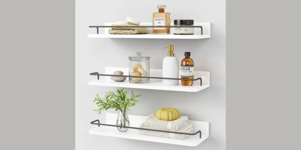 Floating Bathroom Shelves