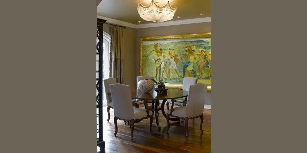 Formal Artwork and Framed Mirrors