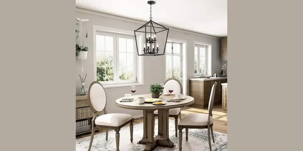 Geometric Cage Pendant