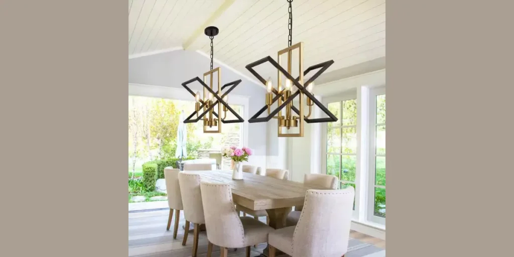 Geometric Frame Pendant