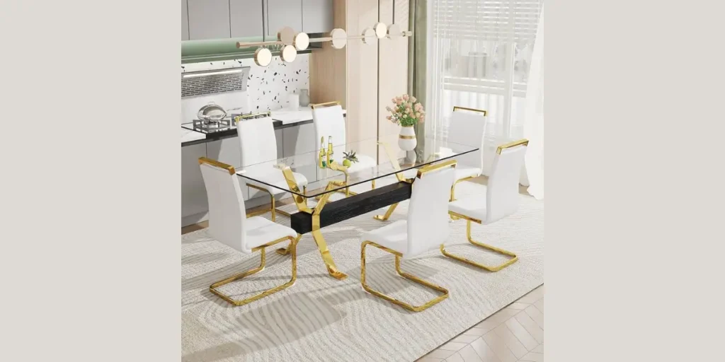 Glass Dining Table