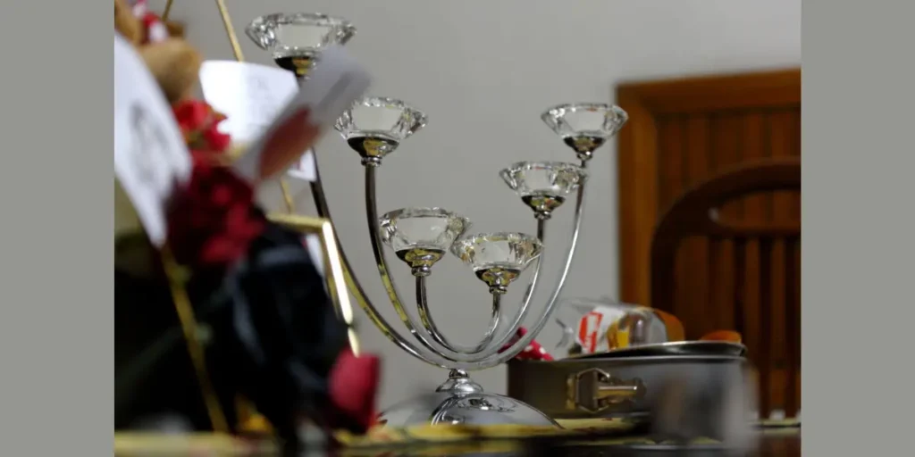 Glass Hurricane Candle Holders