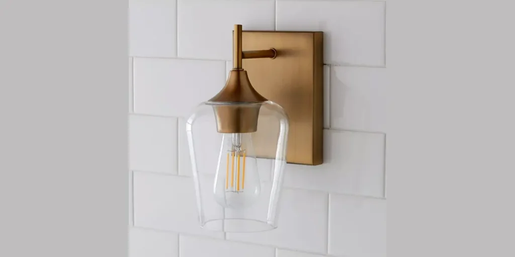 Glass Shade Wall Sconces